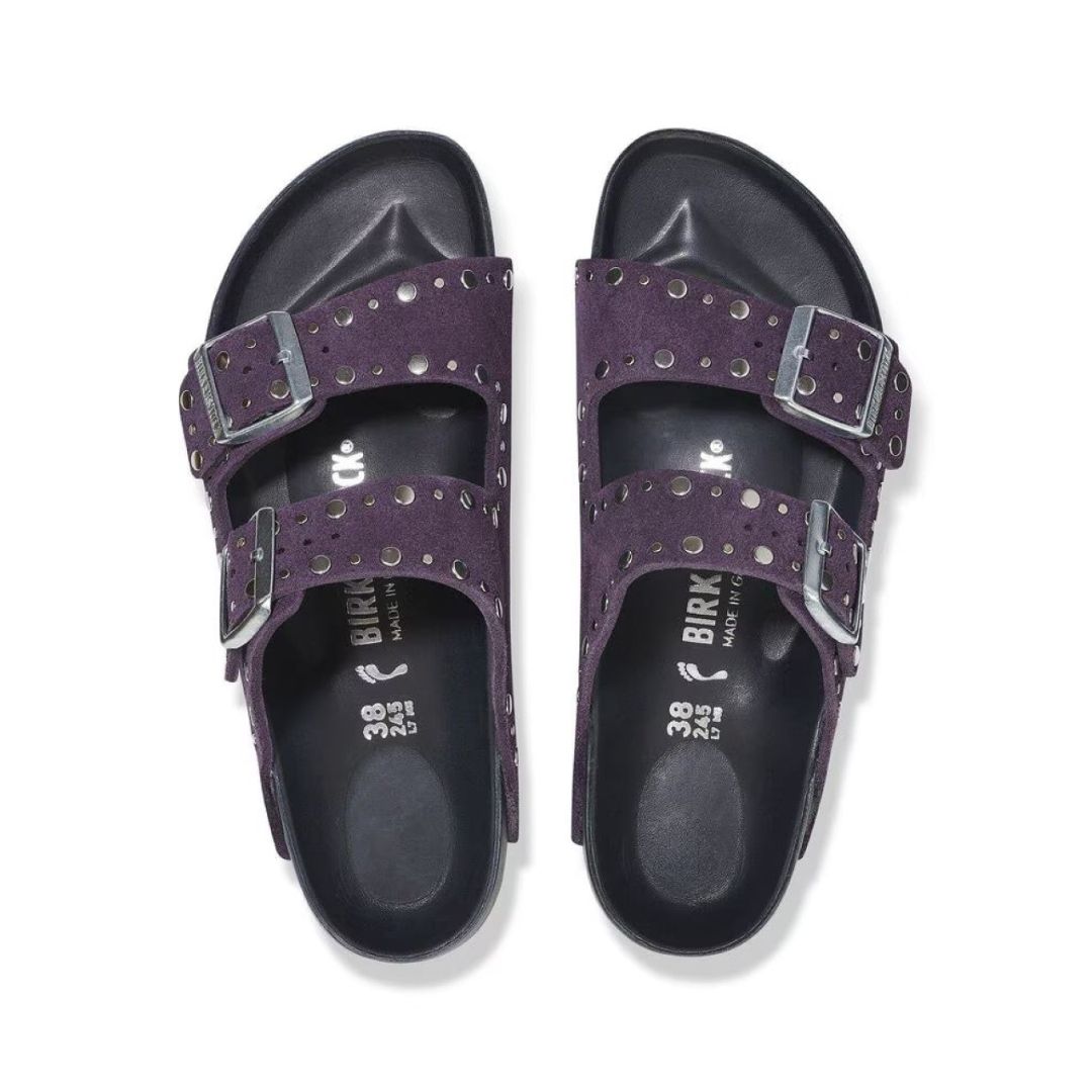 Arizona Rivet Suede Leather