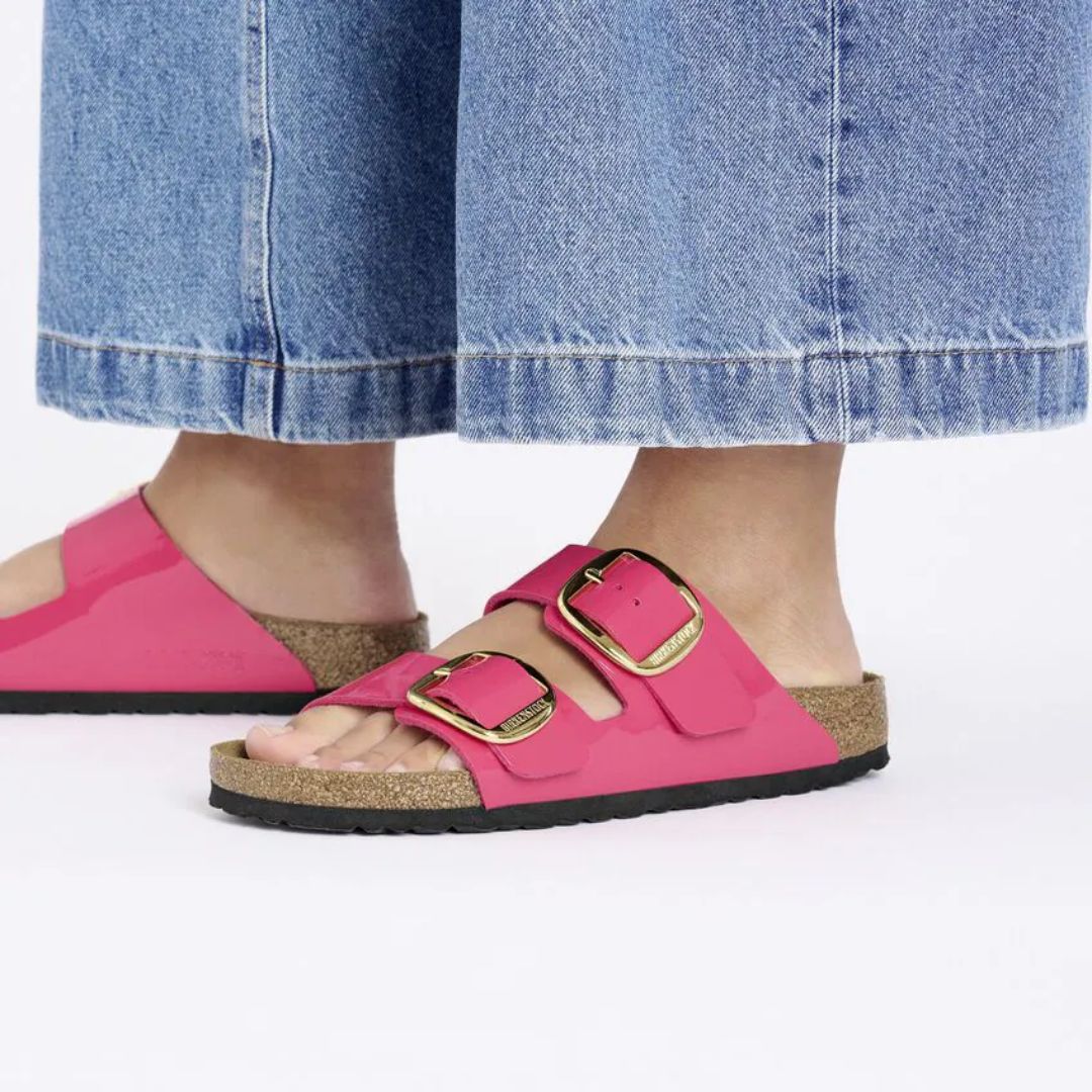 Birkenstock Arizona Big Buckle Birko-Flor Patent - Patent