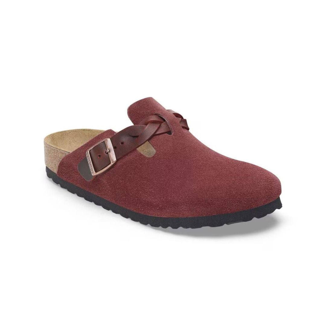 Boston Braided Suede Leather