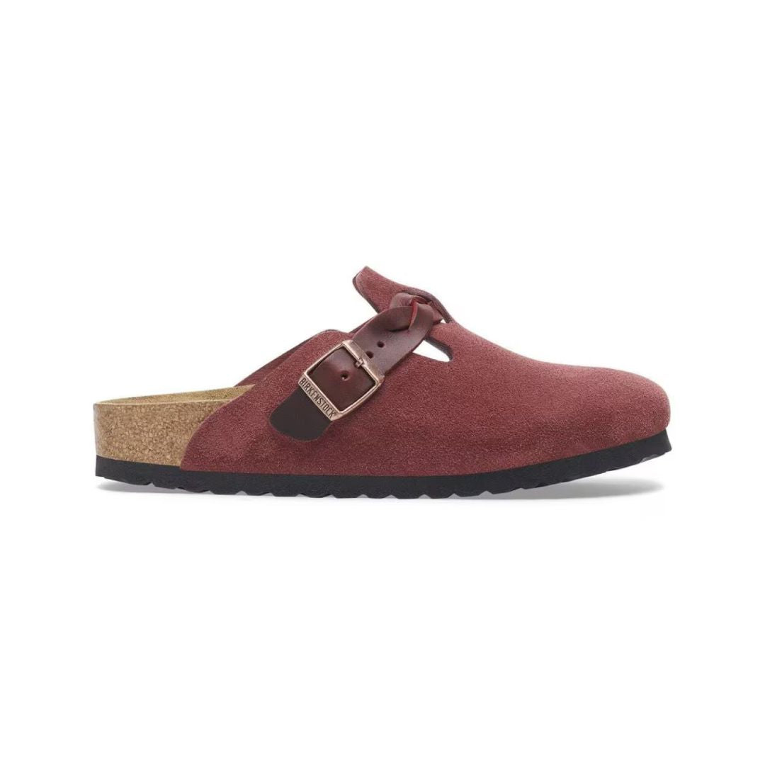 Boston Braided Suede Leather