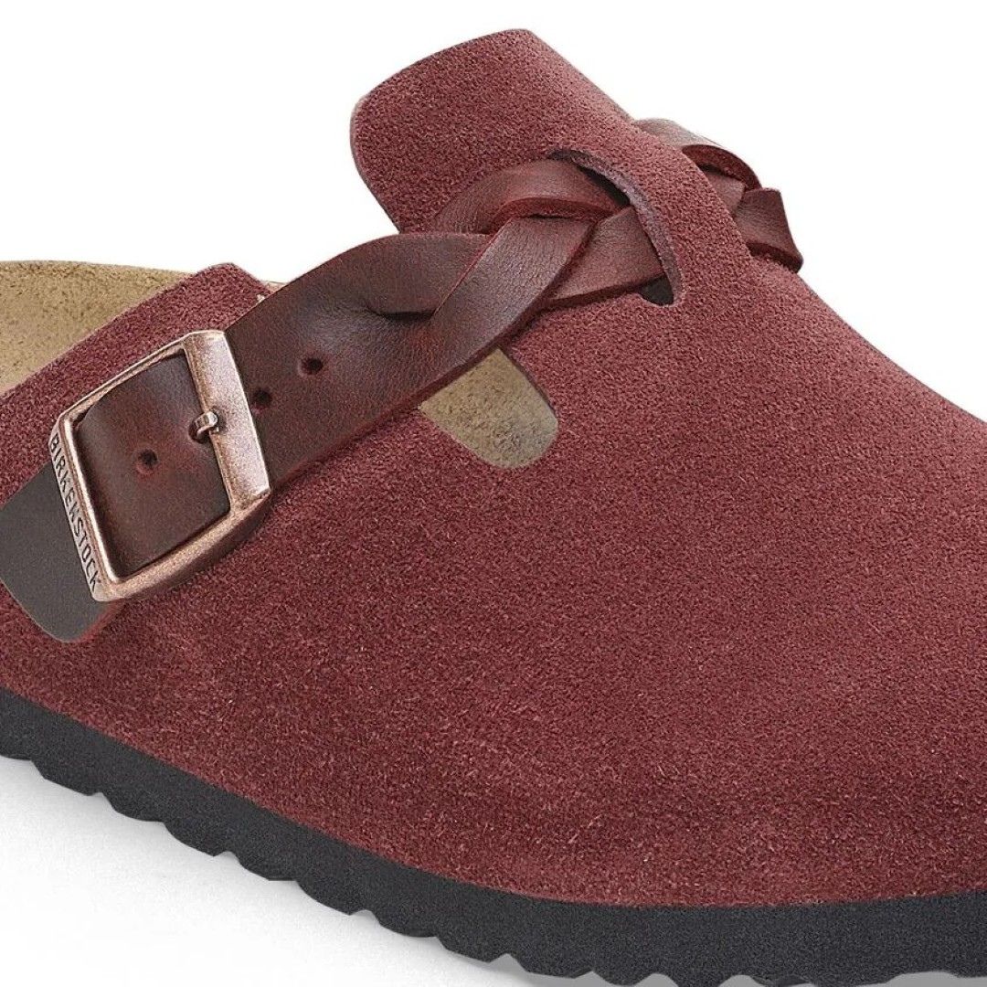 Boston Braided Suede Leather
