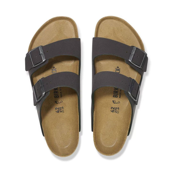 Birkenstock Arizona Birkibuc - Velvet Gray