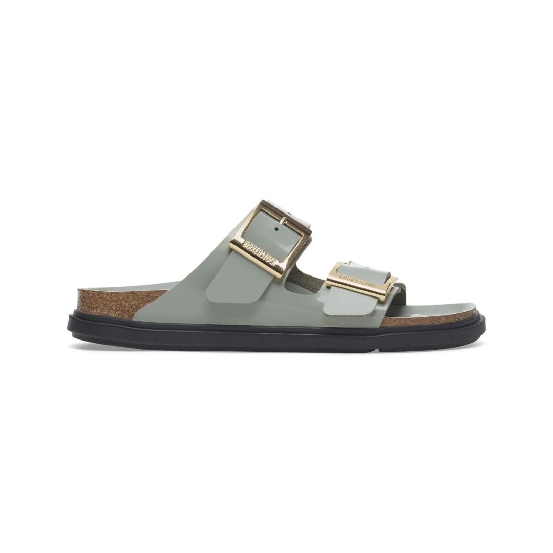 Arizona Droplet Buckle Natural Leather Patent