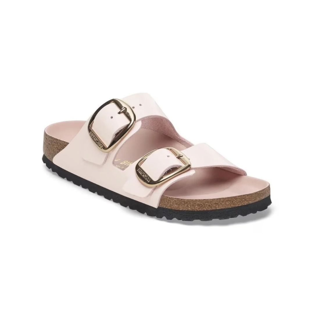 Arizona Big Buckle Natural Leather Patent