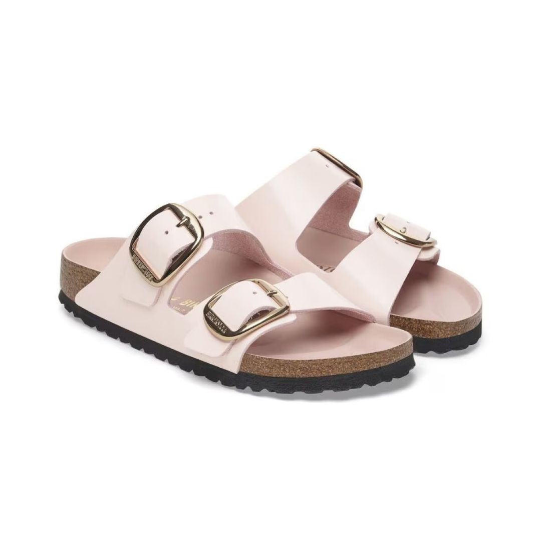Arizona Big Buckle Natural Leather Patent