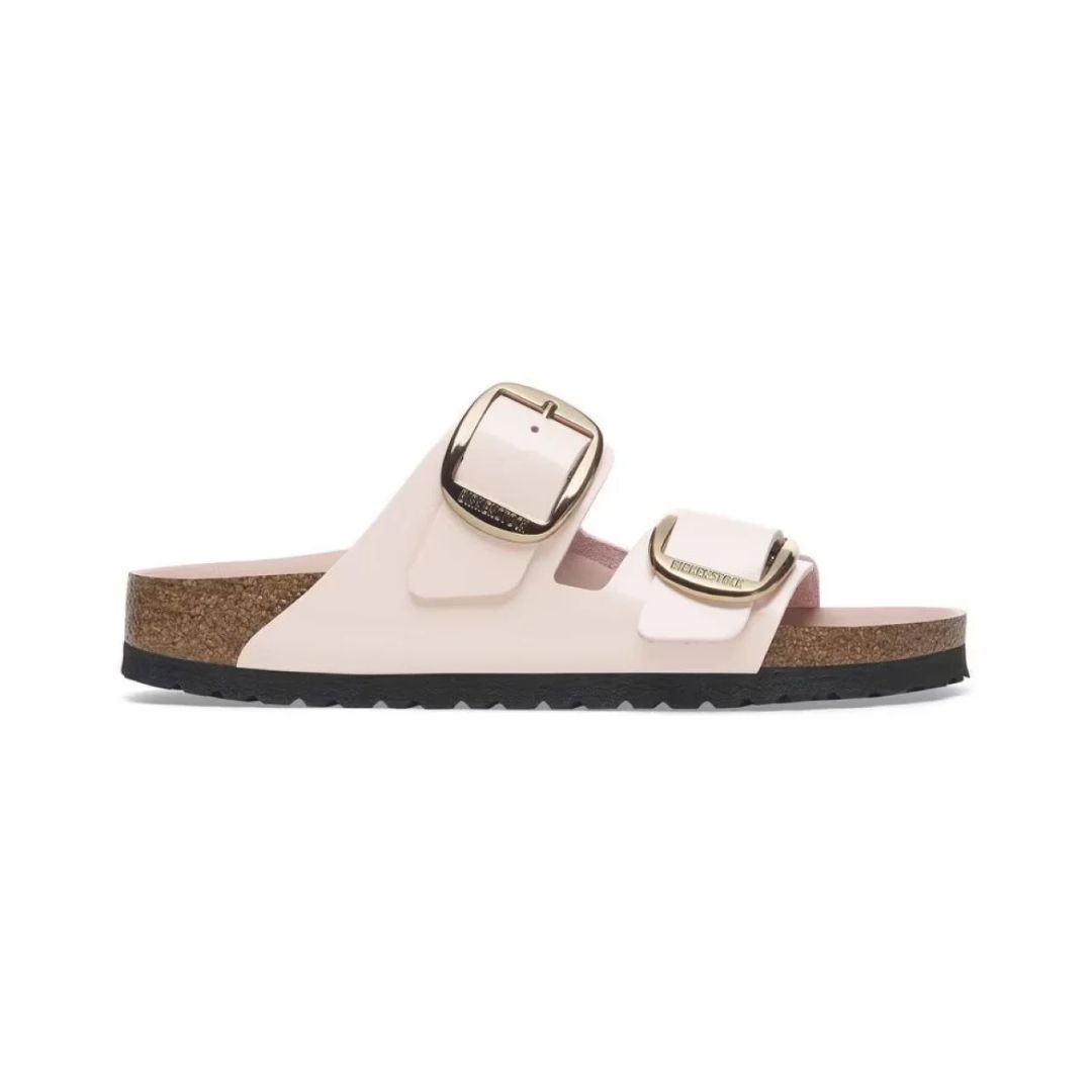Arizona Big Buckle Natural Leather Patent