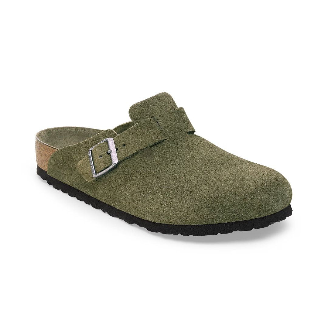 Boston Soft Footbed Suede Leather