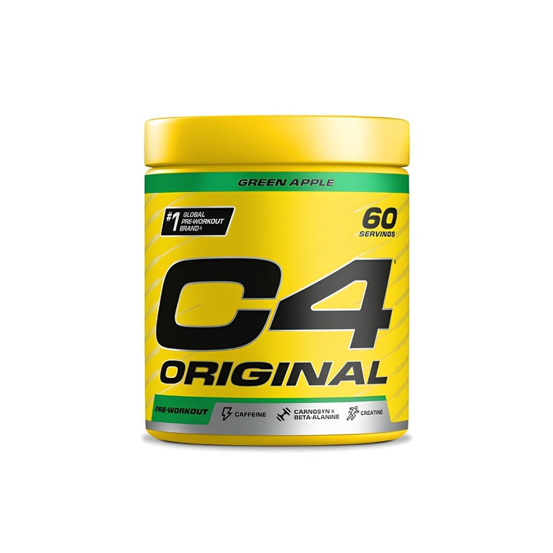 C4 Original Pre-Workout Powder Green Apple 60 Servings