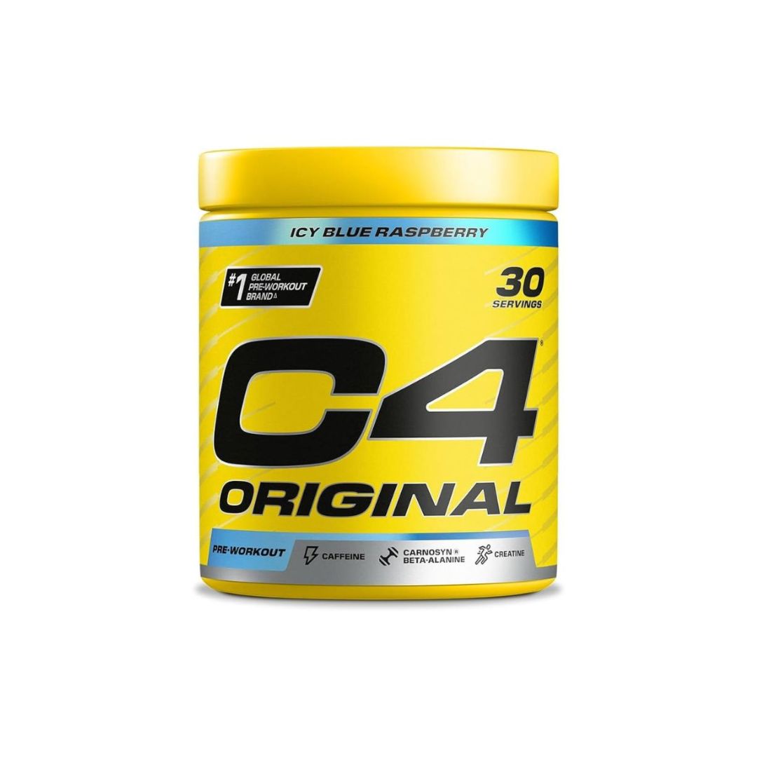 C4 Original Pre-Workout Powder Icy Blue Razz 30 Servings