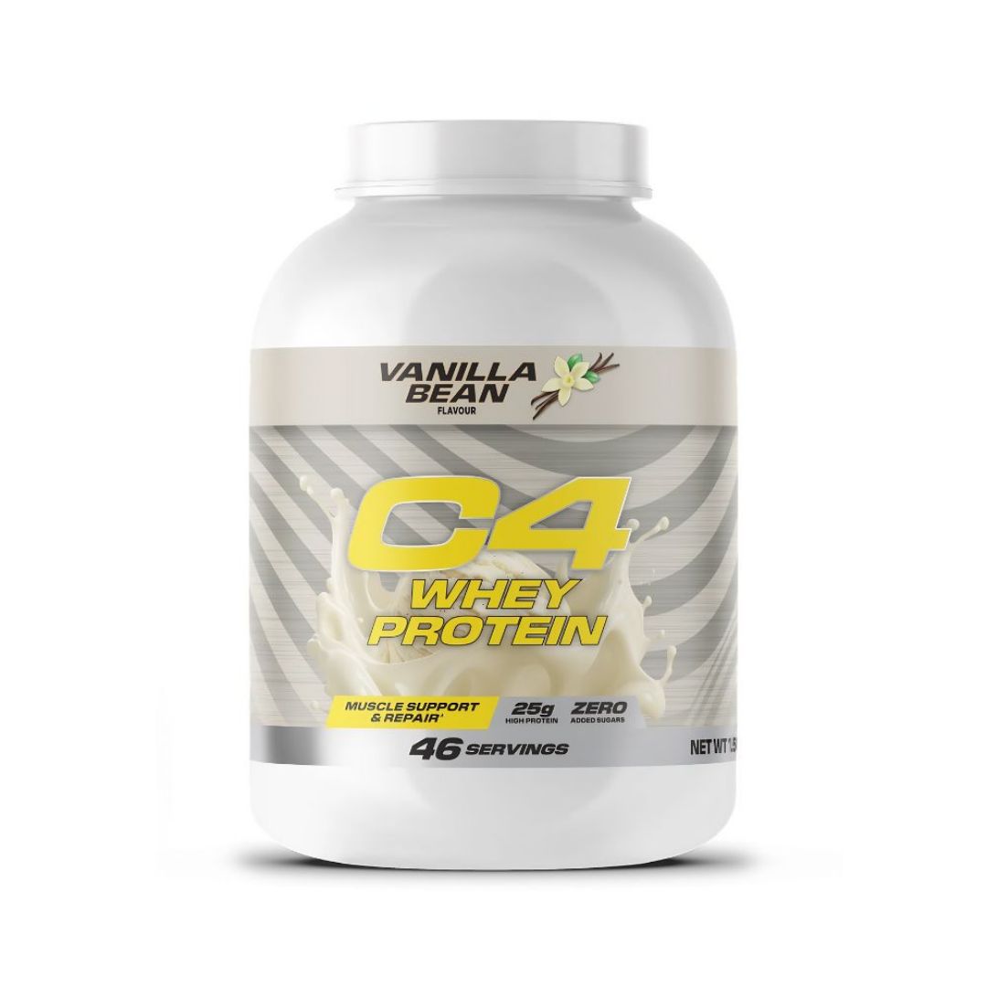 C4 Whey Protein Powder Vanilla 46 Servings
