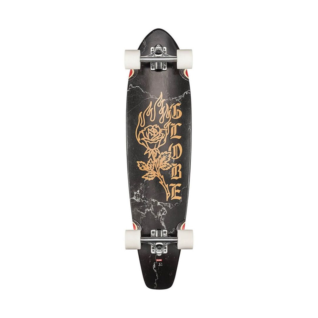 The All-Time Black Rose 36" Longboard