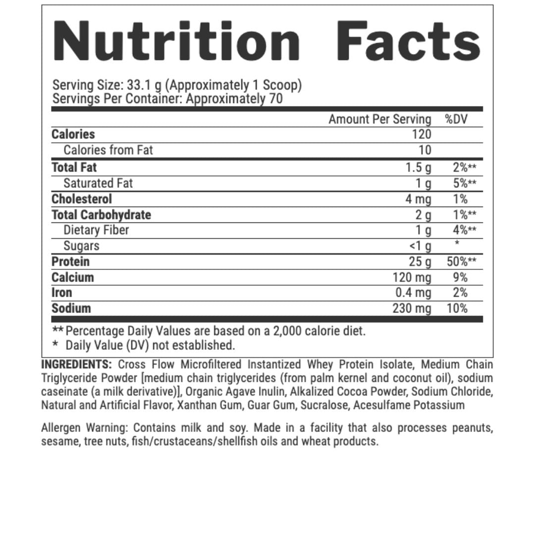Iso Fit Whey Protein Isolate 5 lbs - banana foster  - 70 Servings