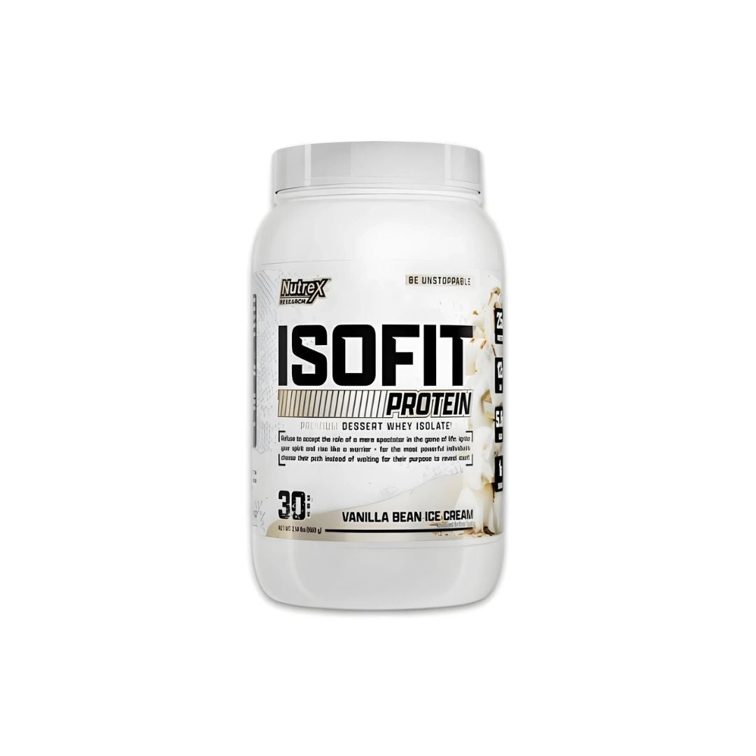 Iso fit 1 Kg Vanilla Ice Cream 30 Servings Protein Powder