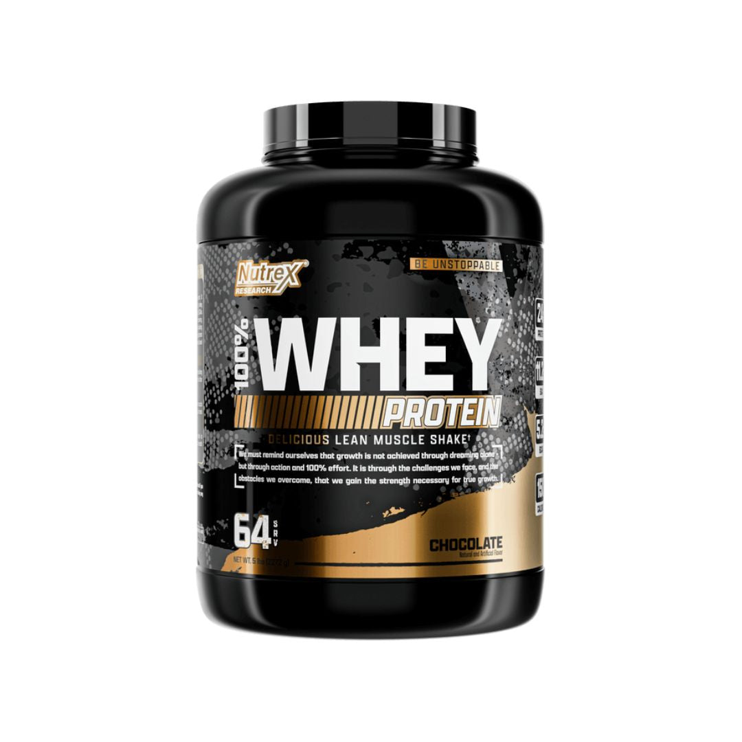 100% Pure Whey Protein Powder – Nutrex Research – Premium Muscle Support Whey Protein