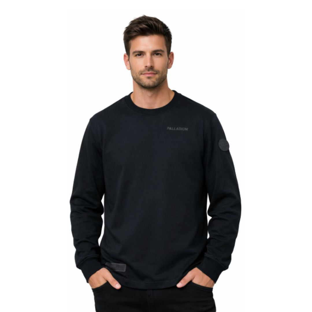 Long Sleeve Logo Print T-Shirt