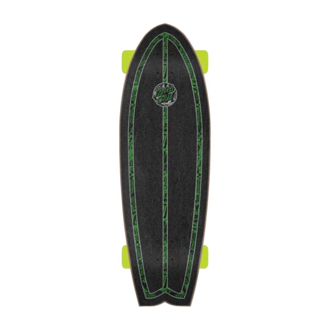 Flier Dot Shark 8.8" x 27" Cruzer Skateboard