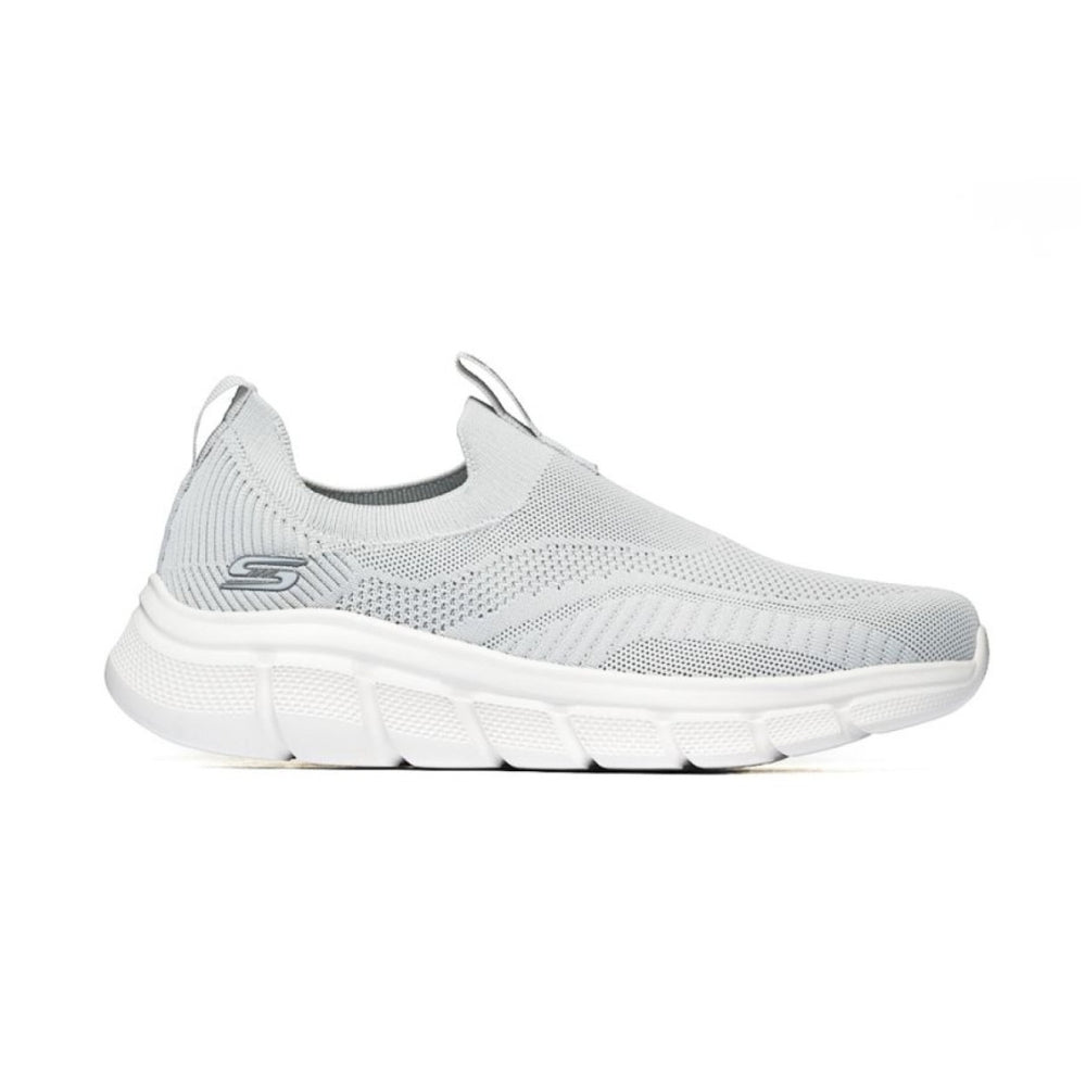 Skechers BOBS Sport B Flex Frigid Edge Men Lifestyle Shoes Grey
