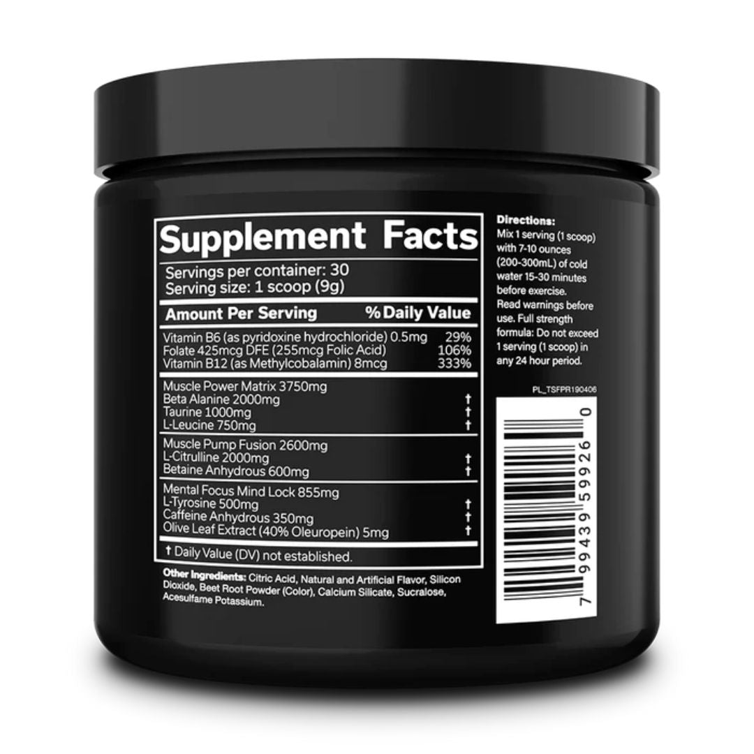 The Shadow Pre-Workout Powder 30 Servings