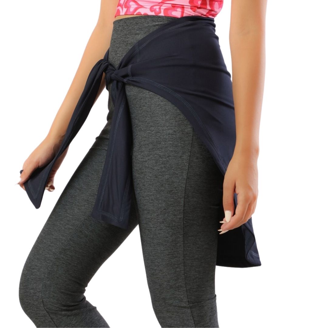 Fit Freak Women Dark Hip Cover With Sleeves