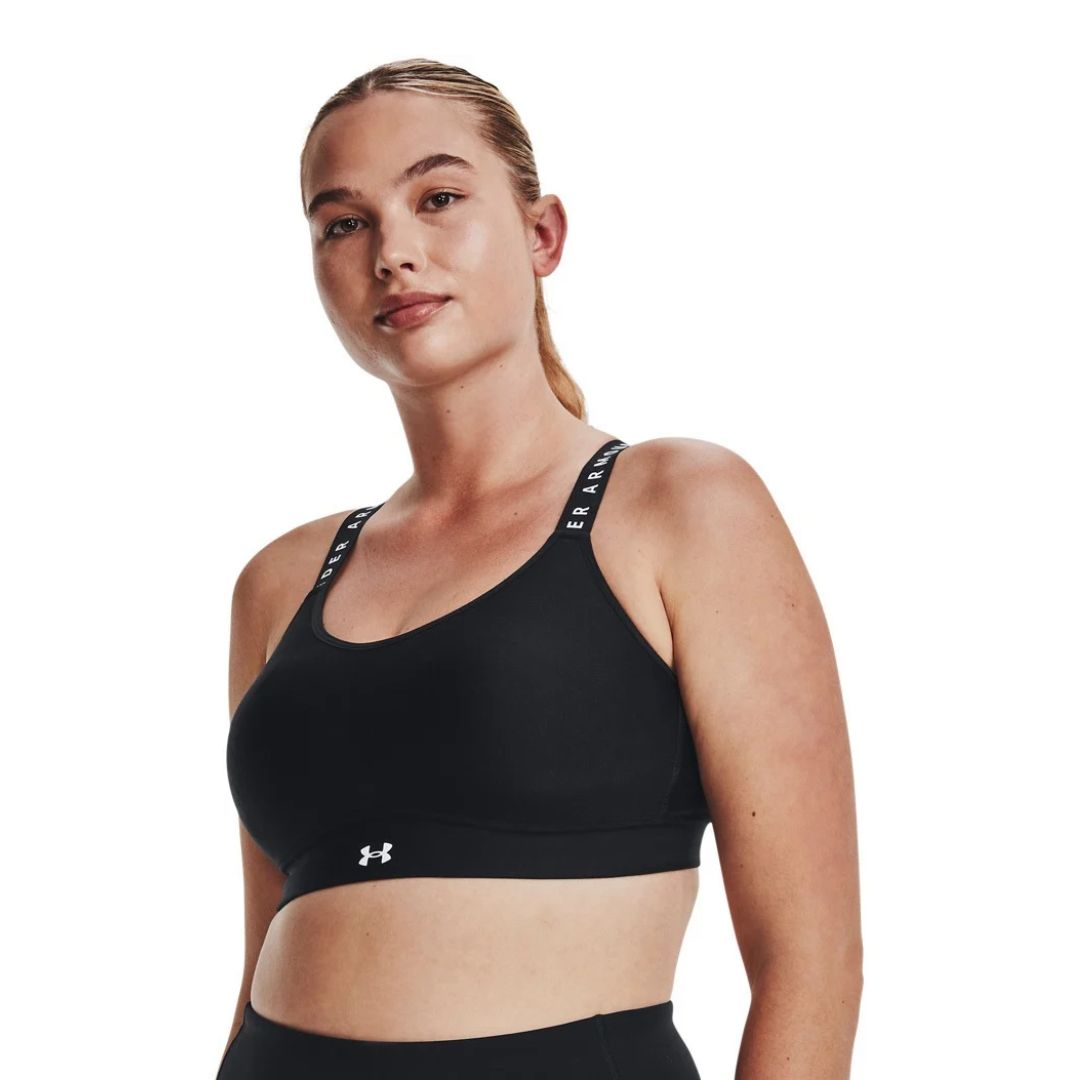 UA Infinity Mid Covered Sports Bra