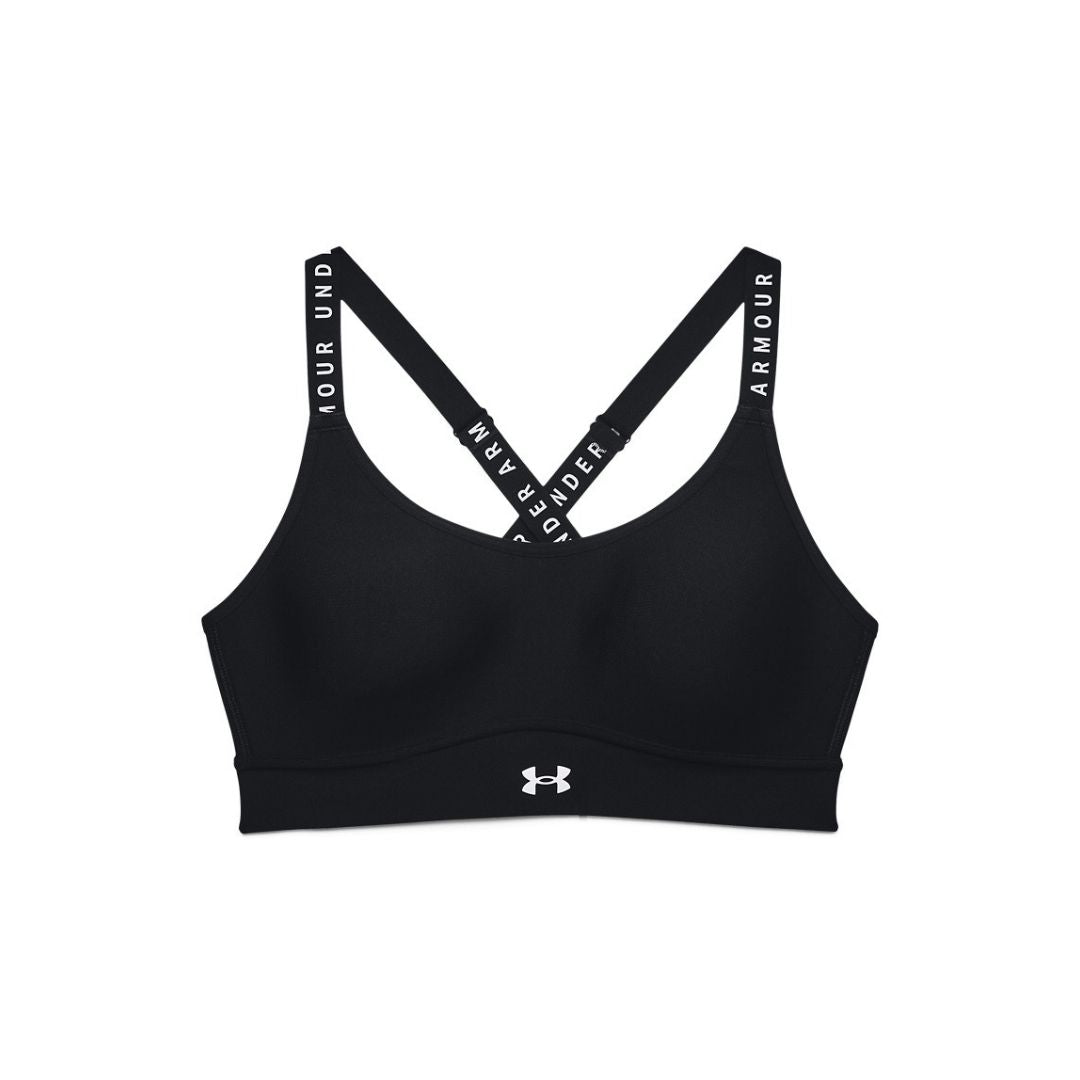 UA Infinity Mid Covered Sports Bra