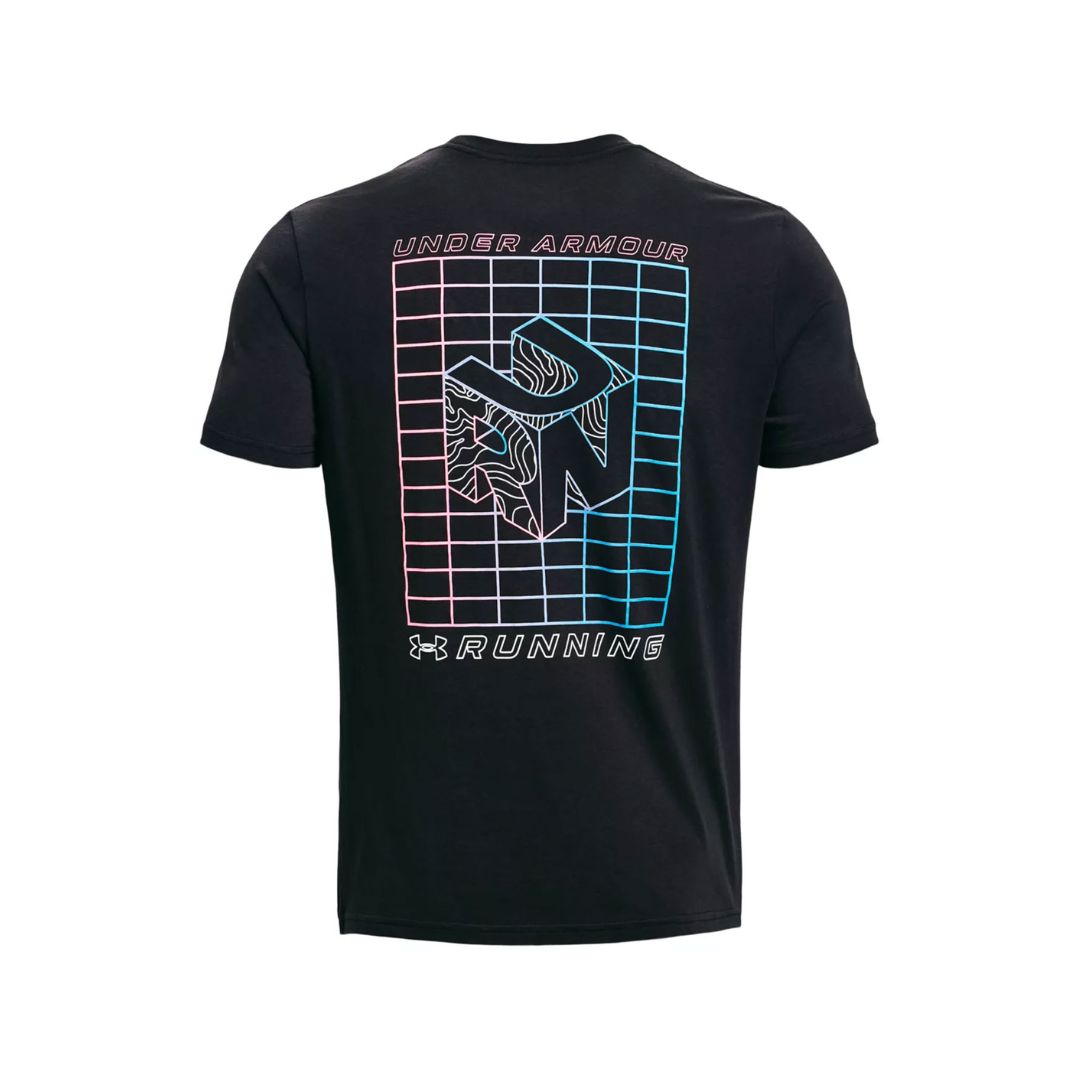 Run Gradient Grid T-shirt