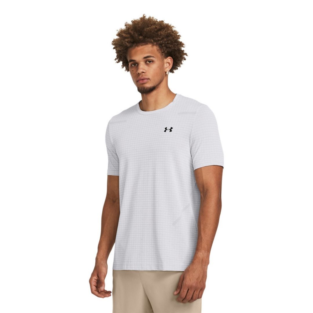 UA Vanish Seamless Grid Short Sleeve
