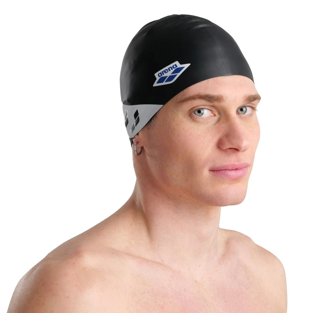 Icons Team Stripe Swimming Cap