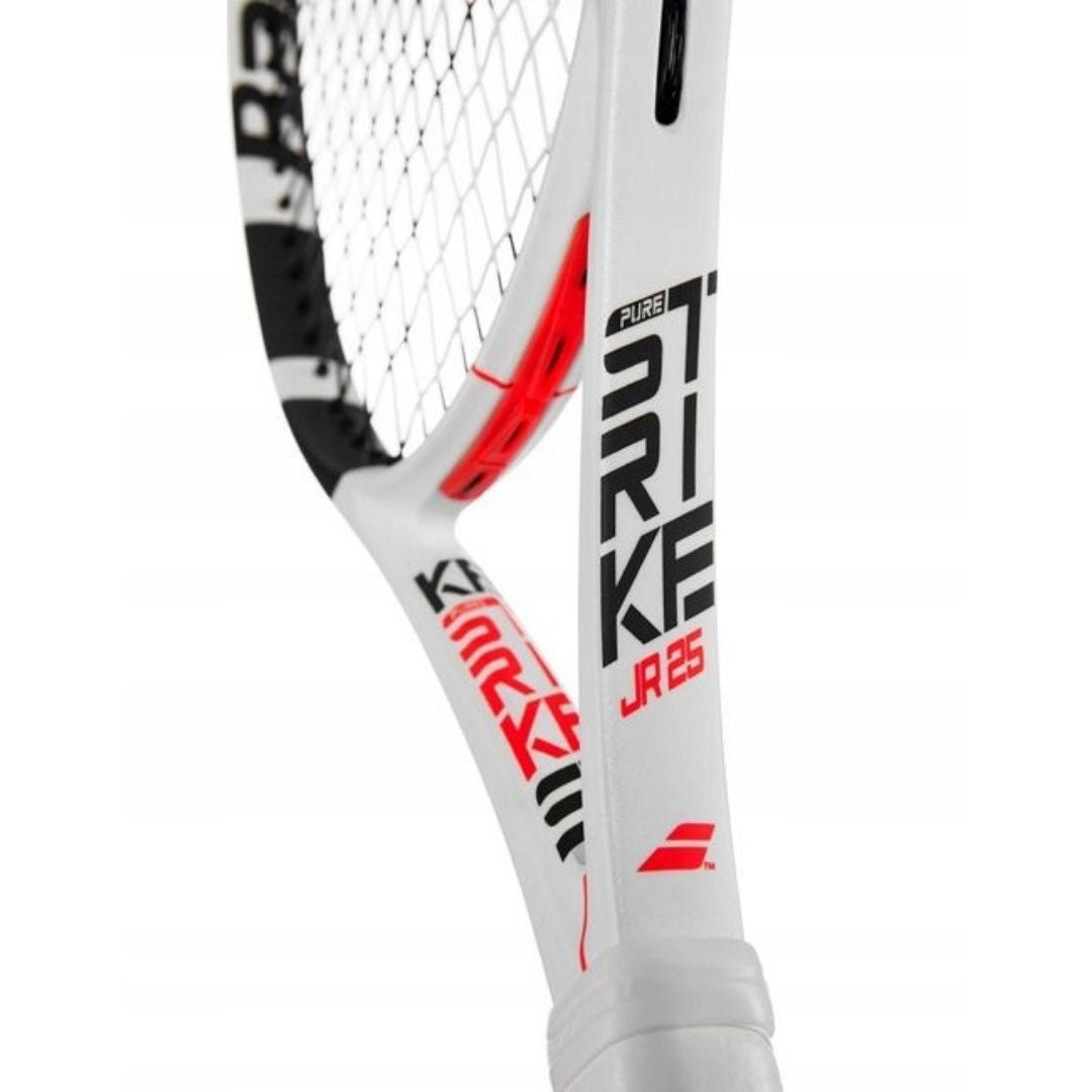 Babolat Kids Pure Strike Junior 25 Blanc Rouge Noir