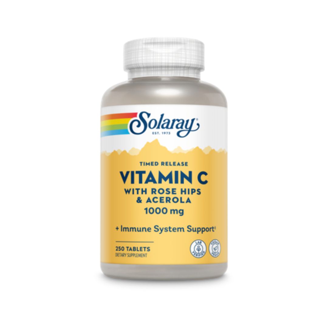 Vitamin C with Rose Hips & Acerola 500 mg