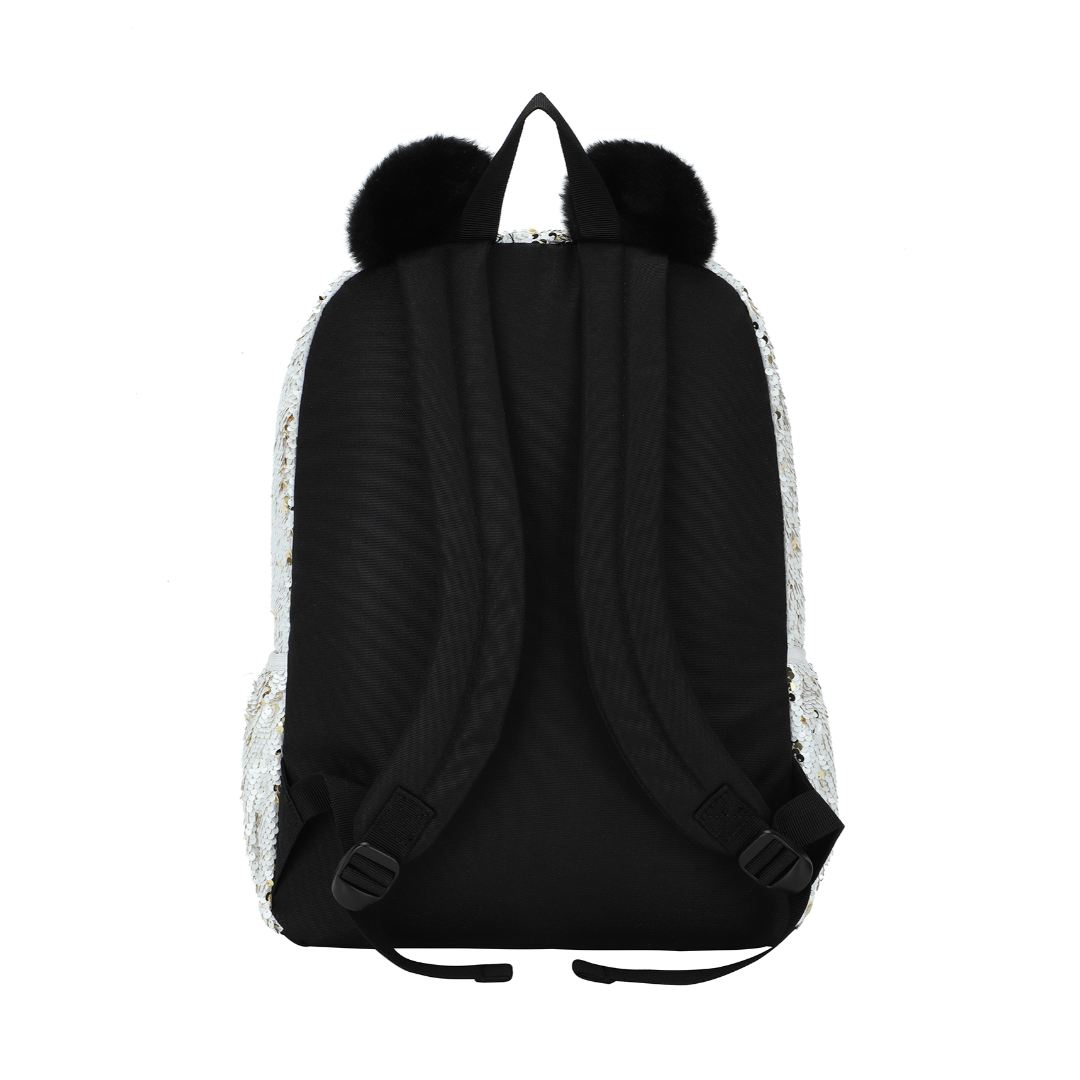 Backpack Store Justice Panda Flip Sequin Backpack Panda Sequin Bag
