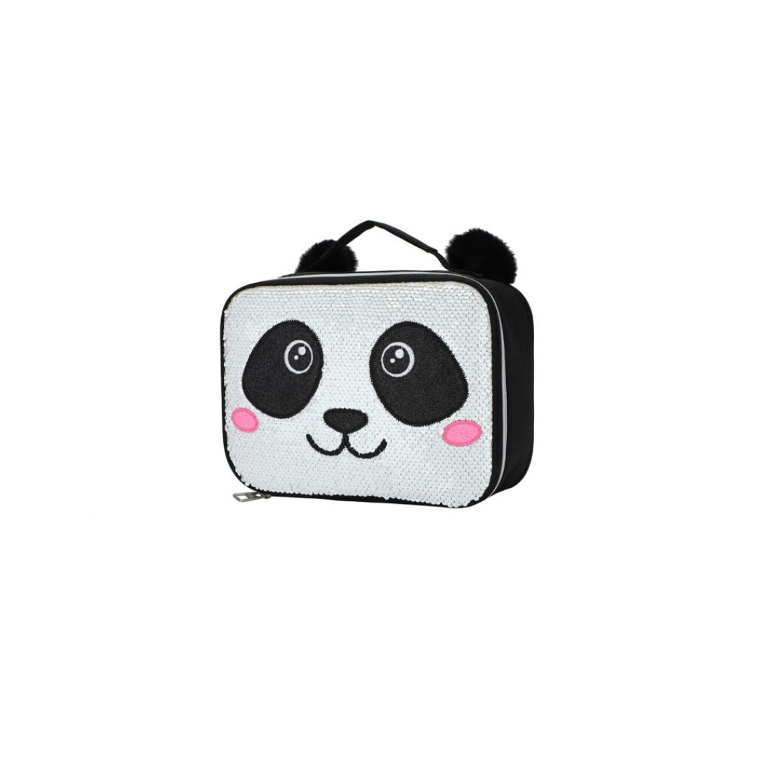Panda Sequin Bag Lunch Bag