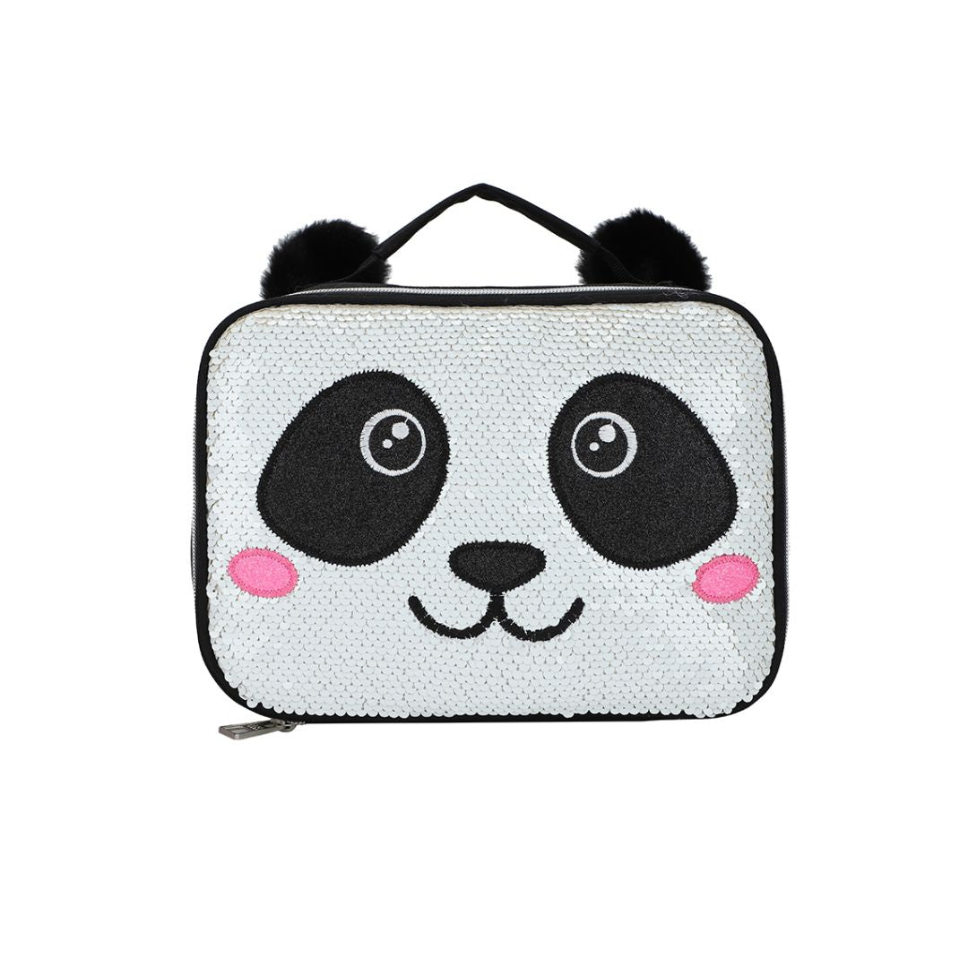 Panda Sequin Bag Lunch Bag