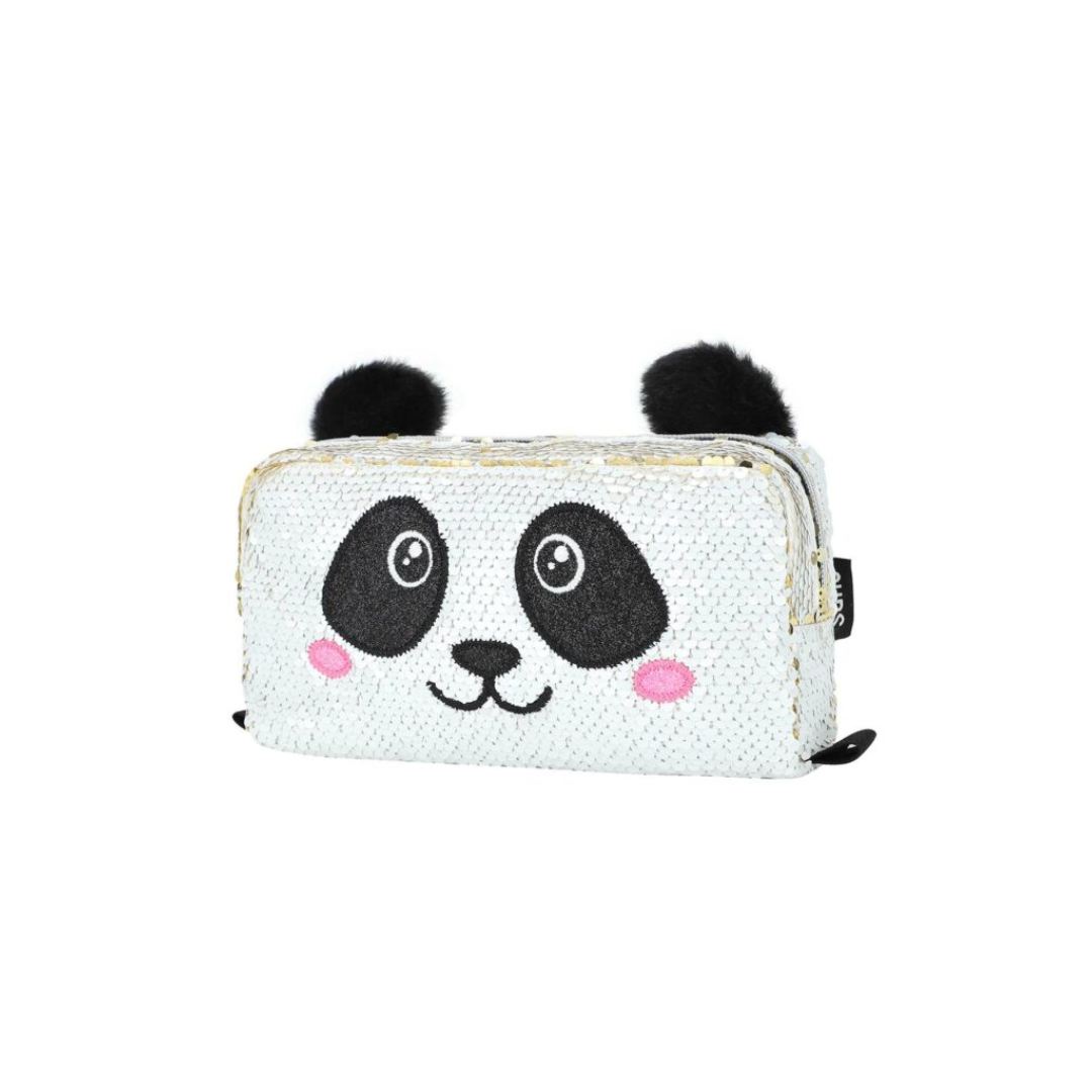 Panda Sequin Pencil Case - Main Image