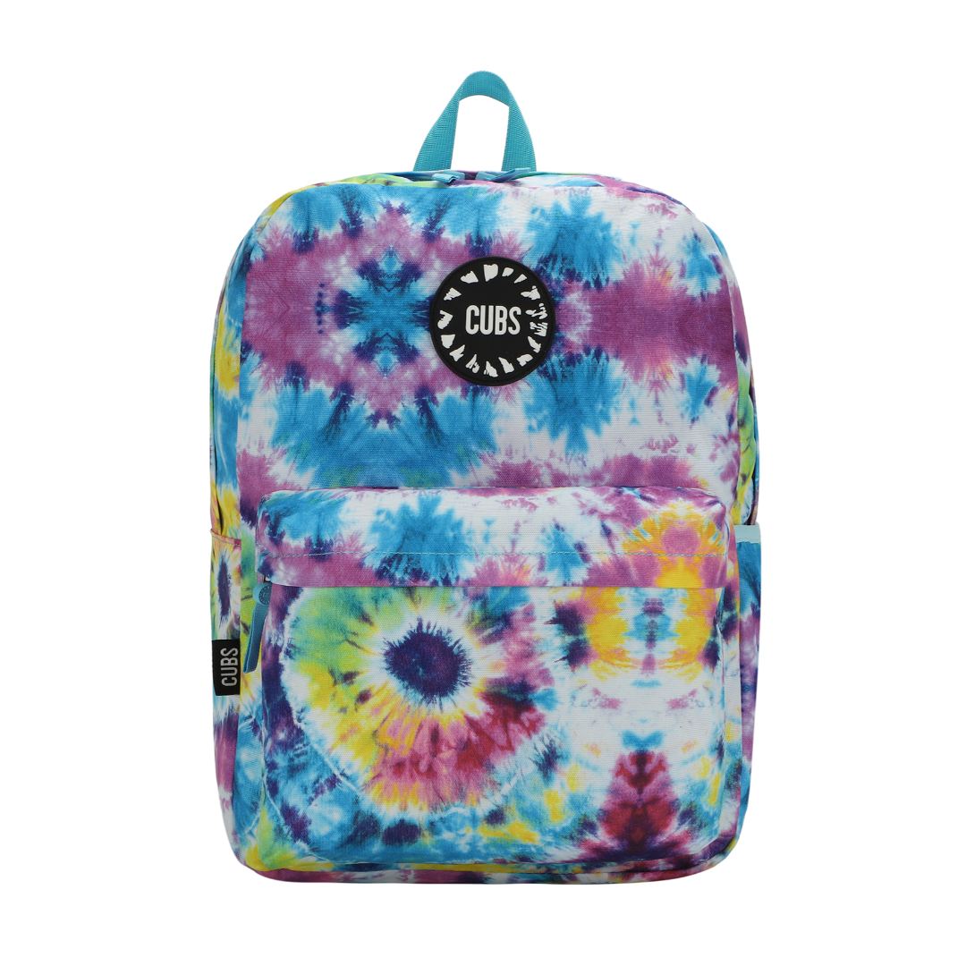 Tie Dye Purple & Turqoise Backpack