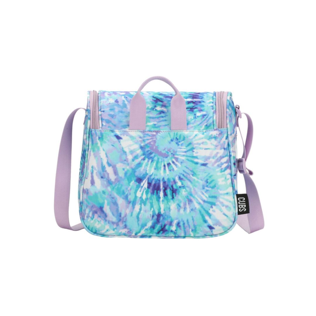 Lilac & Tiffany Blue Tie Dye Lunch Bag