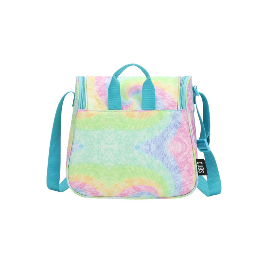 Pastel Rainbow Swirl Lunch Bag