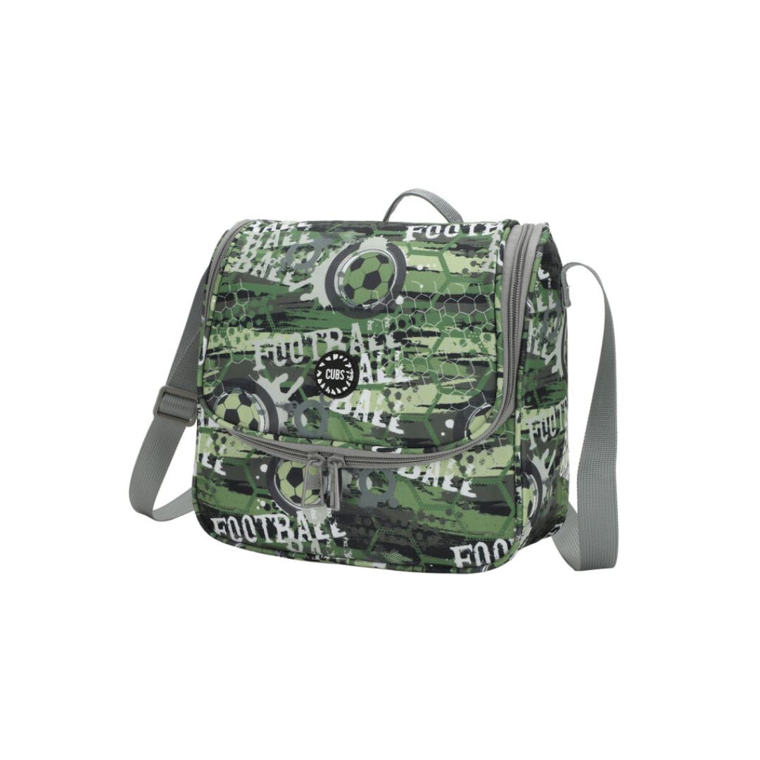 Army Green Football Lunch Bag