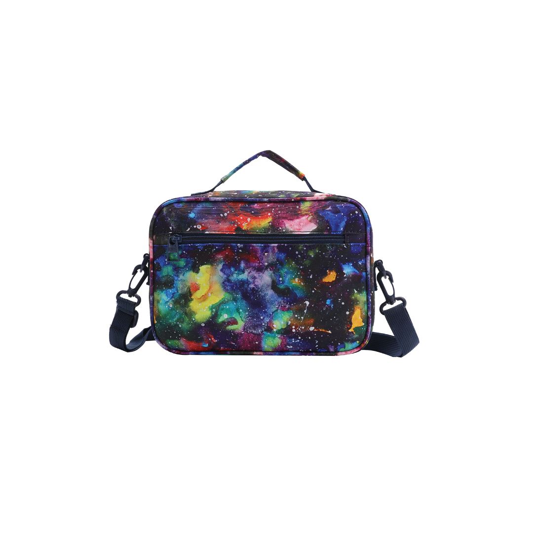 Junior Student Backpack Fortnite Galaxy Lunch Bag