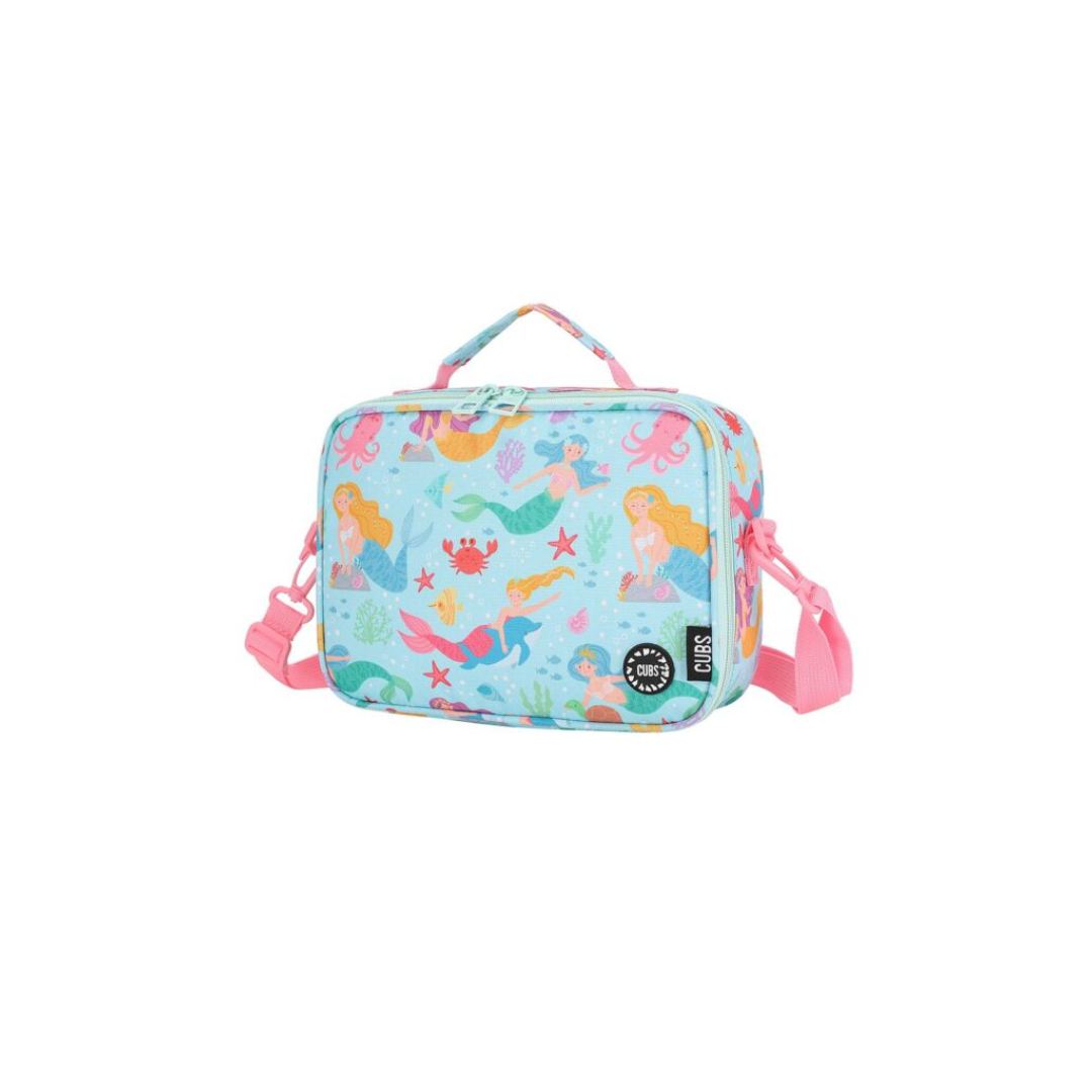 Junior Student Backpack Dancing Mermaid Lunch Bag