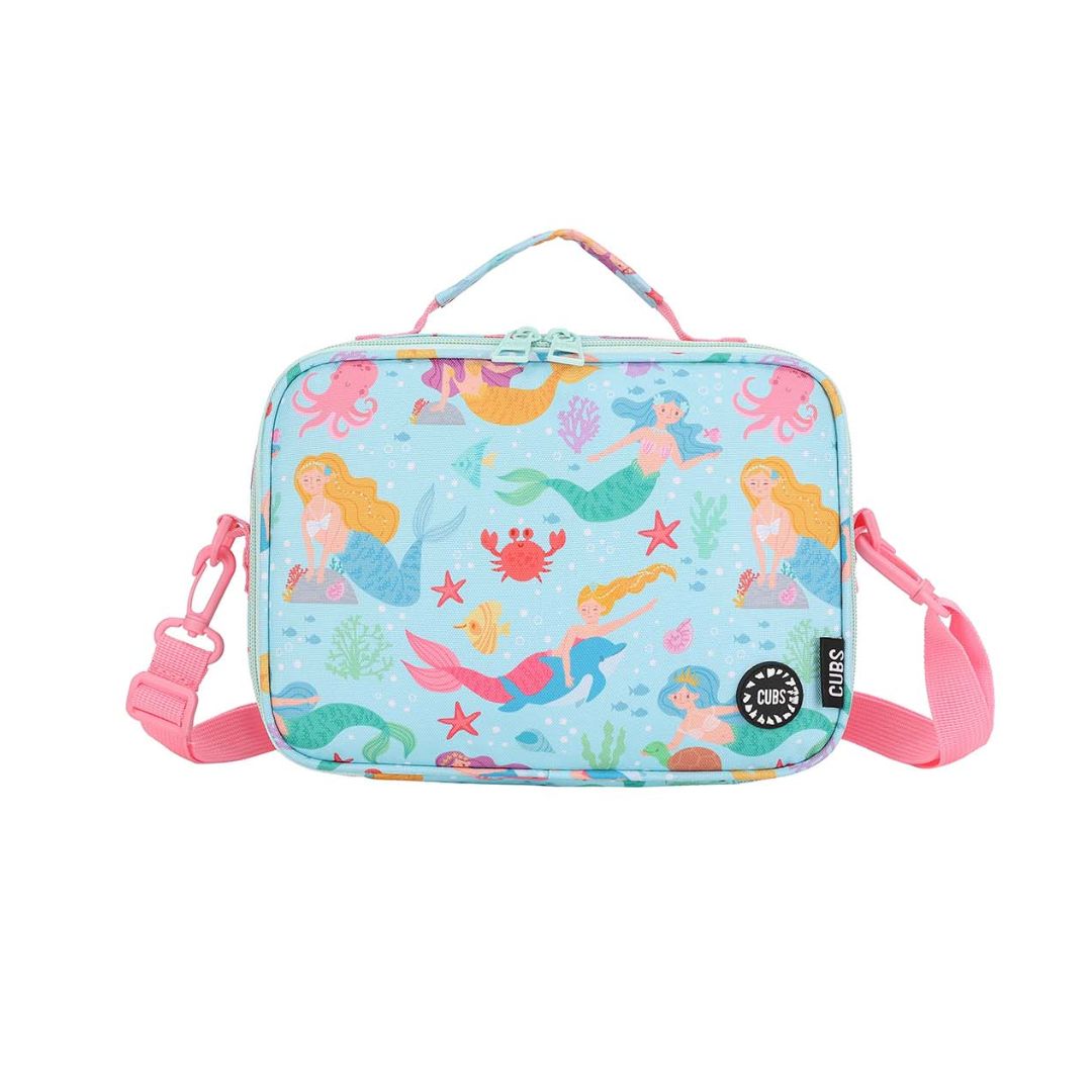 Junior Student Backpack Dancing Mermaid Lunch Bag