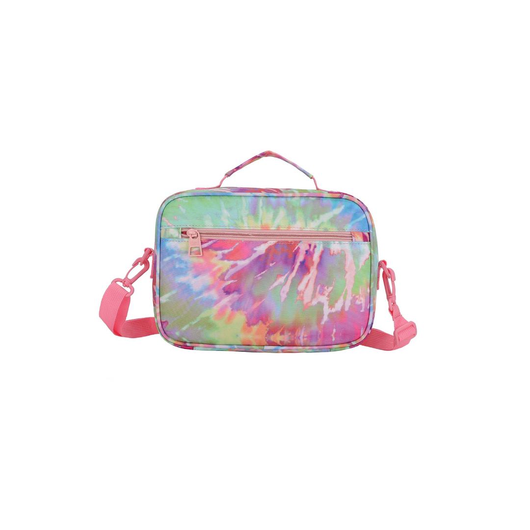 Junior Student Baby Blue Tie-Dye Lunch Bag