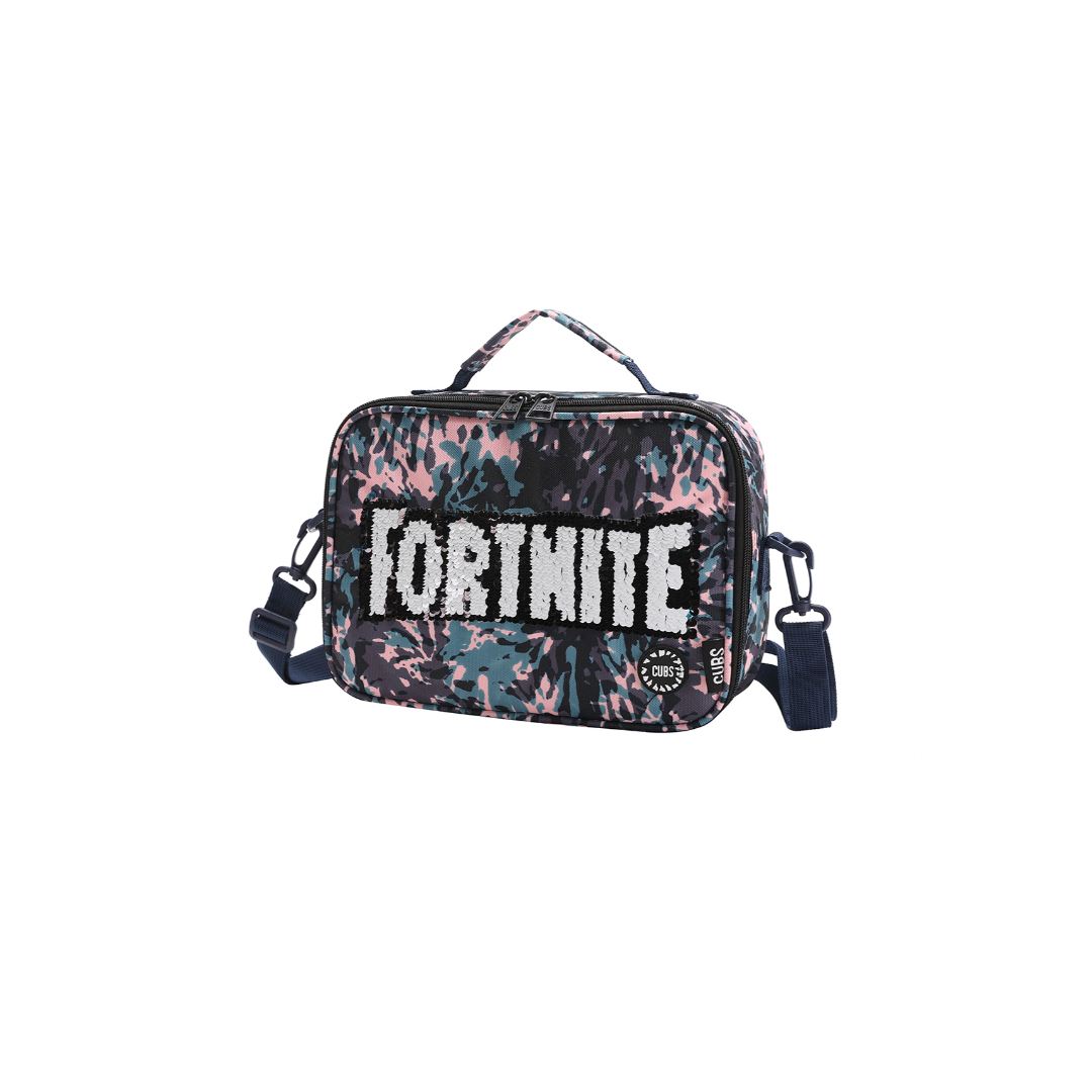 Junior Student Fortnite Camouflage Lunch Bag