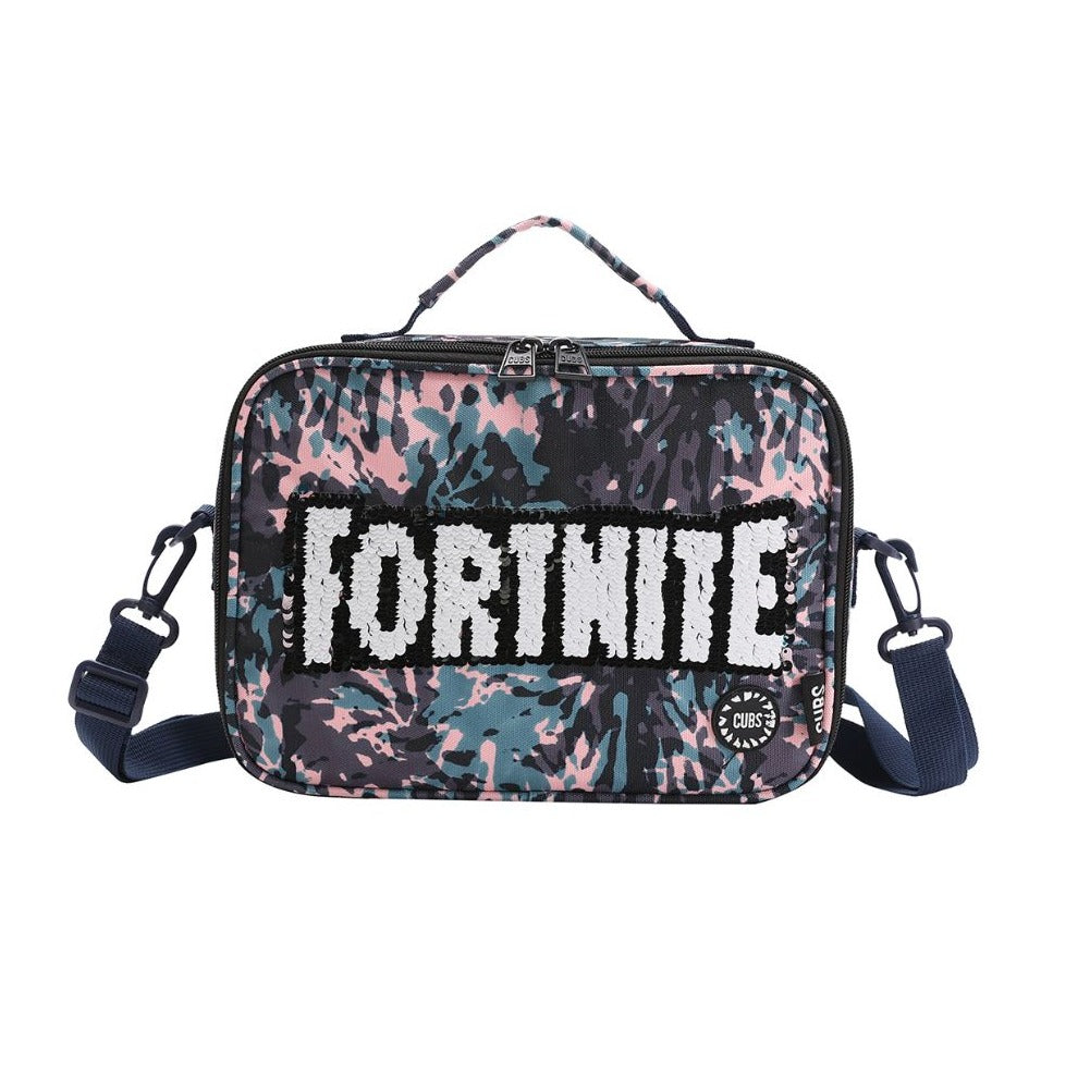 Junior Student Fortnite Camouflage Lunch Bag