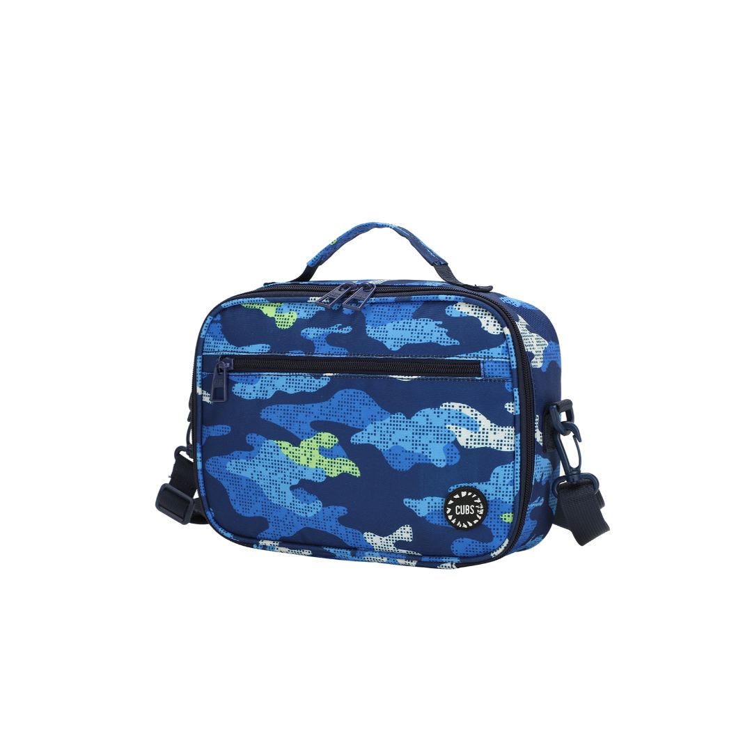 Camouflage Blue Lunch Bag