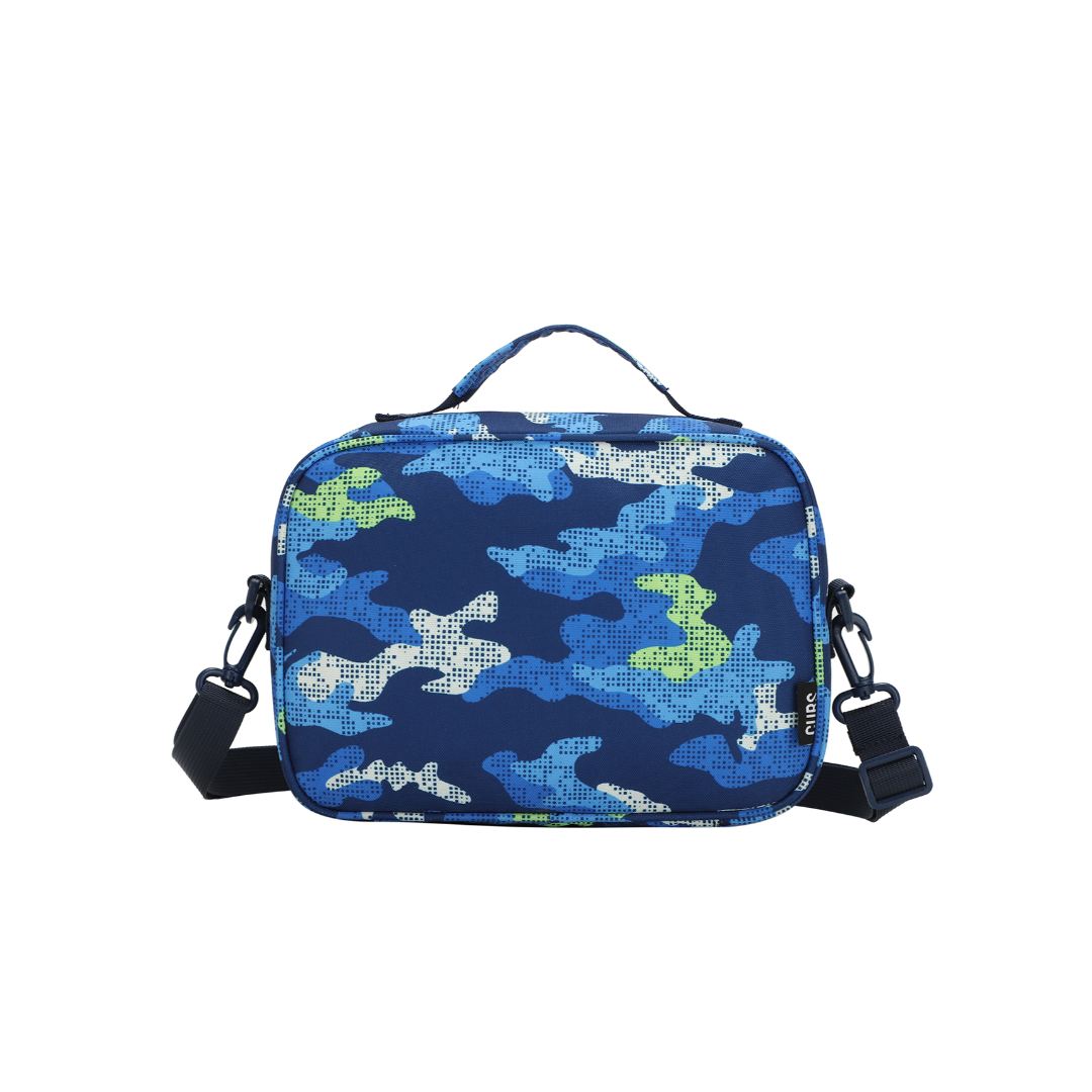 Camouflage Blue Lunch Bag