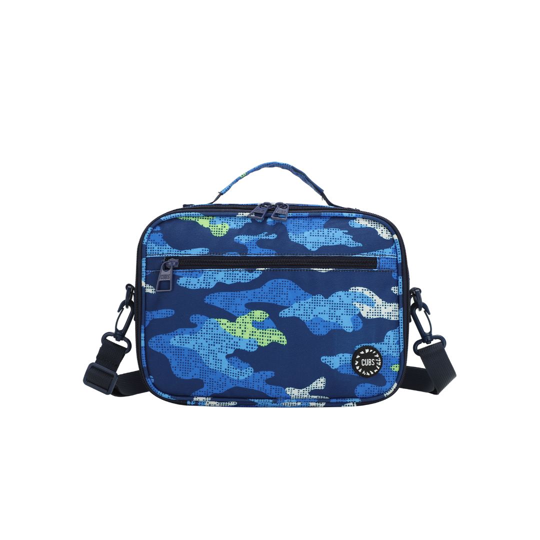 Camouflage Blue Lunch Bag