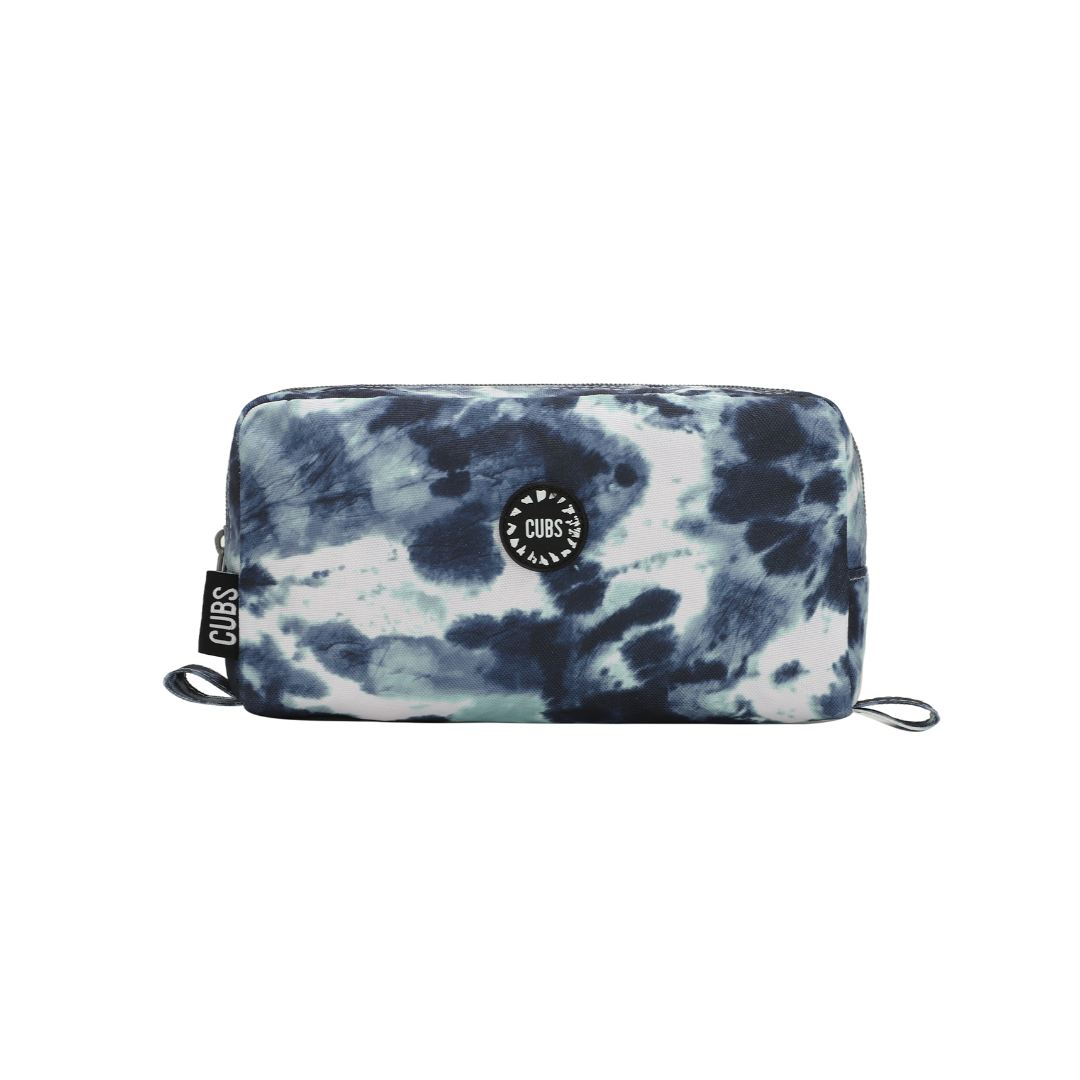 Black & White Tie Dye Pencil Case