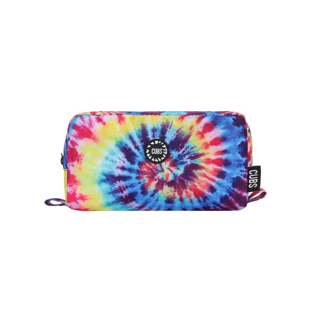 Junior Student Turquoise Tie-Dye 2 Pencil Case