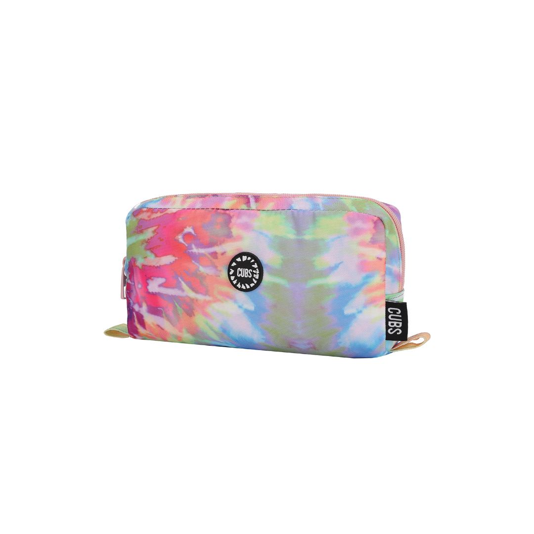 Junior Student Baby Blue Tie-Dye Pencil Case